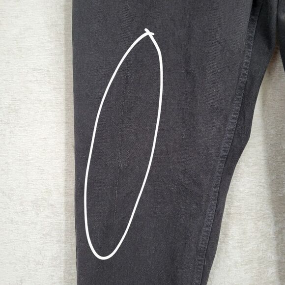 Levi's 951 Vintage 90s Orange Tab Jeans Black Denim Relaxed Fit Tapered Leg Pr#1 - Picture 9 of 11